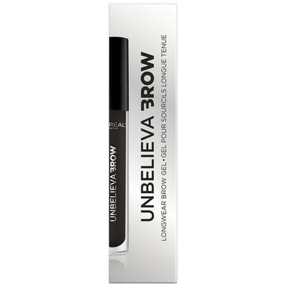 L'Oreal Paris Unbelieva-Brow Longwear Waterproof Tinted Brow Gel, Black