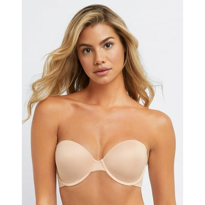 Maidenform Underwire Bra Smooth Finish Strapless Smooth Invisble Women's SE6900