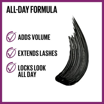 Maybelline The Falsies Lash Lift Washable Mascara, Very Black