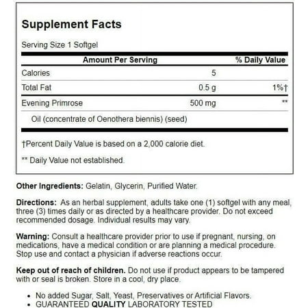 Evening Primrose Oil