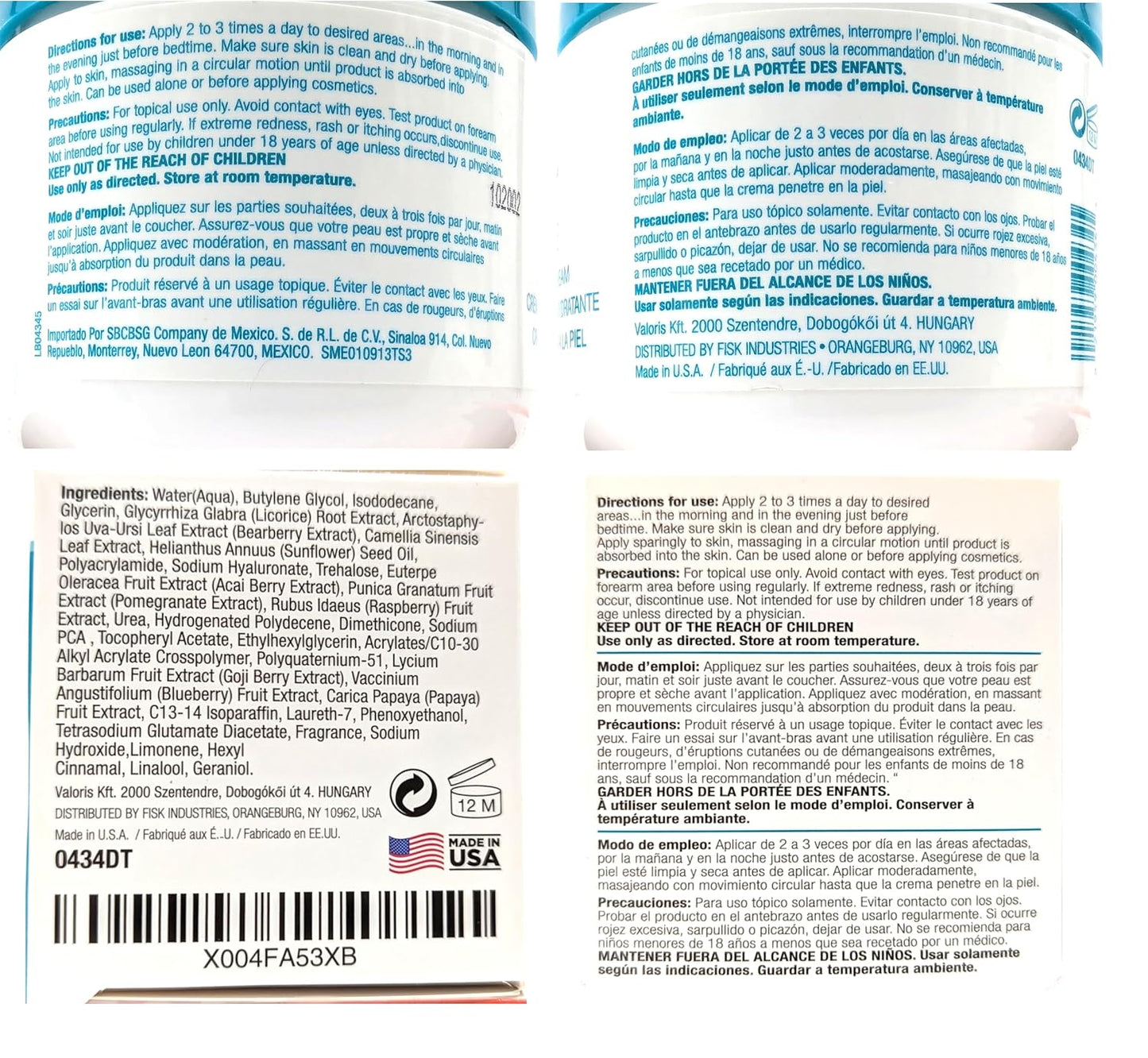 Crepe Be Gone Body Souffle - Classic 3 ounce - Ultra Hydrating Crepe Skin Firming Cream for Neck,Chest, Arms & Legs