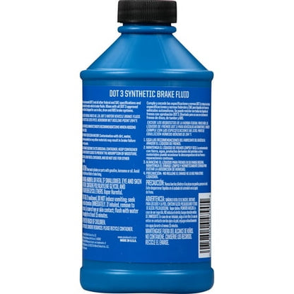 Peak PBF012D3-02 12 oz Performance Dot 3 Brake Fluid