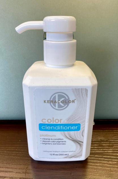Keracolor Clenditioner Platinum Hair Color-12 oz.