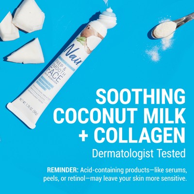 Nair Prep & Smooth Facial Hair Removal Cream for Women Sensitive - 1.76 oz