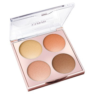 Loreal Paris True Match Lumi Glow Nude Highlighter Palette - Sunkissed - 0.26oz