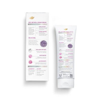 Dove Cream Serum Pro-Retinol and Firming with Collagen Peptides and Niacinamide Body Lotion - 8oz