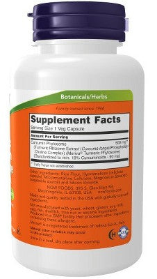 Curcumin Phytosome by Now Foods  -  60 VegCap