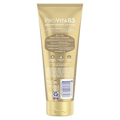 Vaseline Pro VitaB3 Serum Burst Lotion Luminous Glow - 10x Antioxidant Power of Vitamin C - 7.5 fl oz