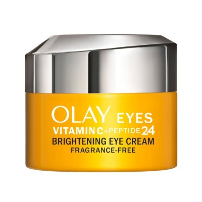 Olay Vitamin C + Peptide 24 Eye Cream - Fragrance-Free - 0.5oz