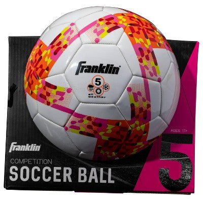 Franklin Sports Competition Girls' Size 5 Soccer Ball