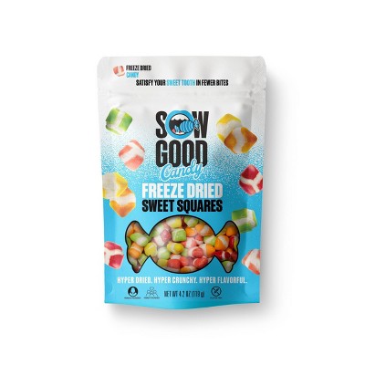 Sow Good Freeze Dried Candy Sweet Squares - 4.2oz