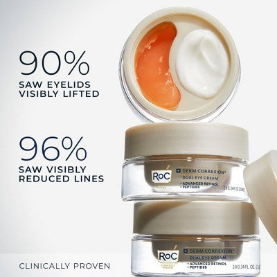 RoC Derm Correxion Dual Eye Cream - 0.68 fl oz