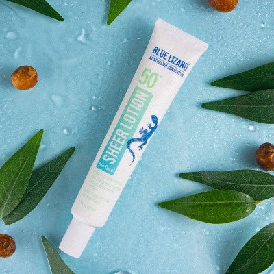 Blue Lizard Face Sunscreen Sheer Mineral Lotion - SPF 50+ - 1.7 oz