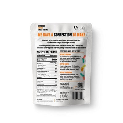 Sow Good Freeze Dried Candy Sour Worms - 1.5oz