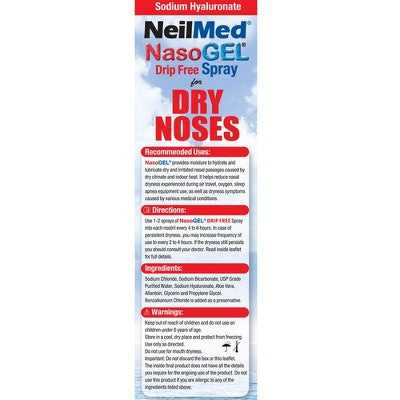 Neilmed NasaGel Drip Free Gel Spray - 1 fl oz
