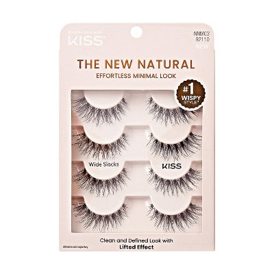 KISS Products The New Natural False Eyelashes - No 03 - 8ct