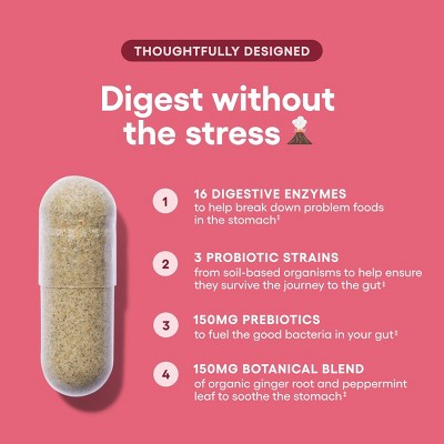 Physician's Choice Digestive Enzyme Probiotic - 60ct