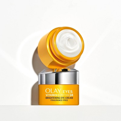 Olay Vitamin C + Peptide 24 Eye Cream - Fragrance-Free - 0.5oz