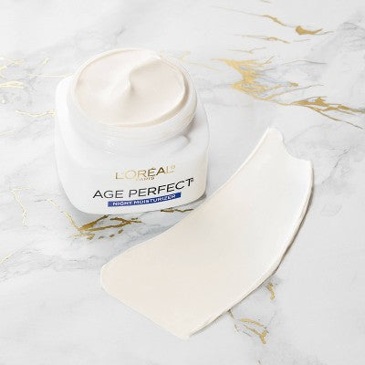 L'Oreal Paris Age Perfect Collagen Expert Night Moisturizer for Face - 2.5oz