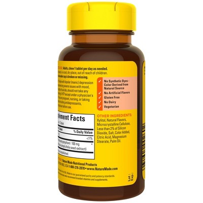 Nature Made 5-HTP Chewable Tablets - 30ct