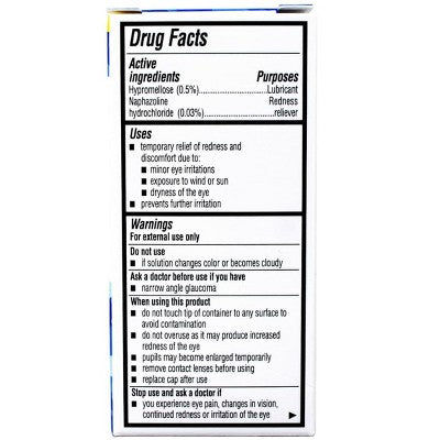 Advanced Eye Relief Redness Maximum Relief, 0.5 Fl Oz