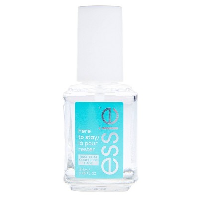 essie Here to Stay Base Coat - long-lasting - 0.46 fl oz
