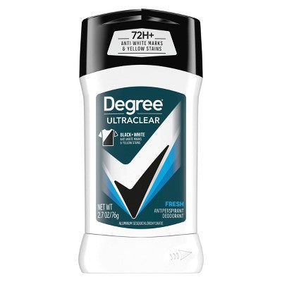 Degree Men Ultraclear Black + White Fresh 72-Hour Antiperspirant & Deodorant - 2.7oz