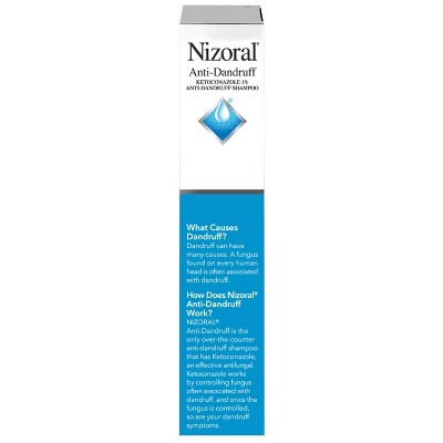 Nizoral Anti Dandruff Shampoo with 1% Ketoconazole, Clean Fresh Scent - 7 fl oz