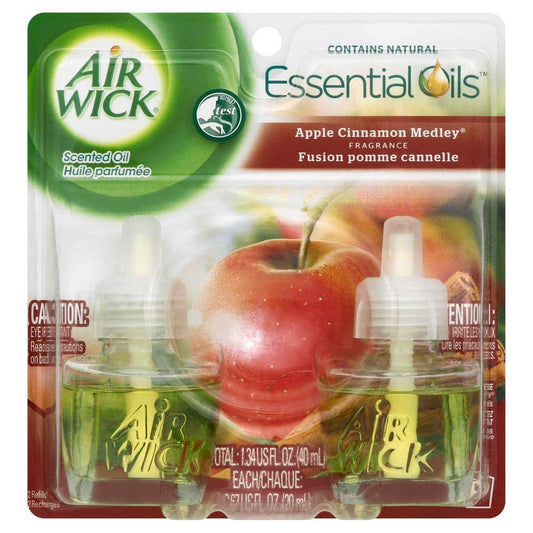 0.67 oz. Apple Cinnamon Medley Scented Oil Refill (2-Pack)