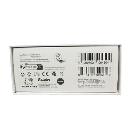 Hello Kitty Sonic Thermo Facial Brush 5 in 1 - Pink by Geske for Women - 1 Pc Brush