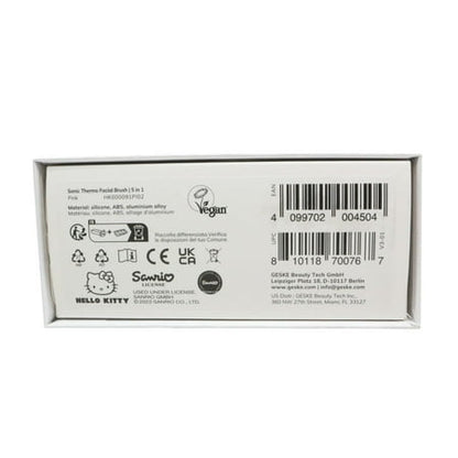 Hello Kitty Sonic Thermo Facial Brush 5 in 1 - Pink by Geske for Women - 1 Pc Brush