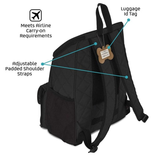 Mobile Dog Gear Weekender Backpack - Black
