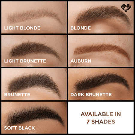 L'Oreal Paris Infallible Volumizing 24H Wear Brow Mascara, 5.0 Brunette, 0.13 fl oz