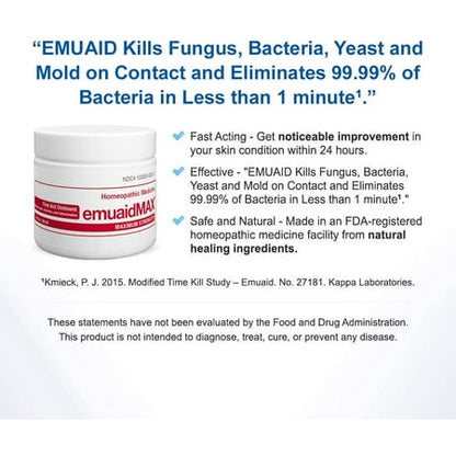 Emuaid Maximum Strength First Aid Ointment, 2 Oz