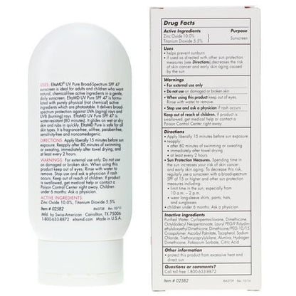 EltaMD UV Pure Broad Spectrum SPF47 Face and Body Sunscreen 4 oz (114g)