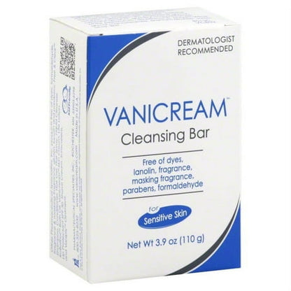 Vanicream Cleansing Bar for Sensitive Skin  3.9 Oz.