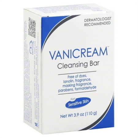Vanicream Cleansing Bar for Sensitive Skin  3.9 Oz.