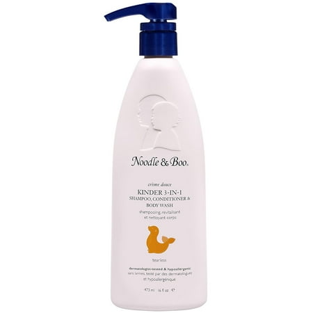 Noodle Boo Kinder 3-in-1 Shampoo, Conditioner Body Wash For Baby 473ml/16oz