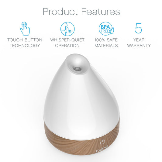 Pure Enrichment 0.05 gal 250 sq ft Aroma Diffuser