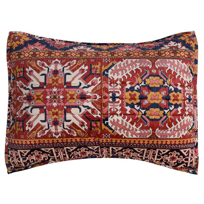 Madera Multi-Color Global Polyester Velvet Standard Sham