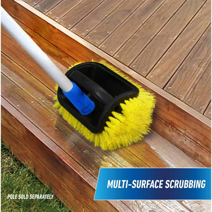 Unger Lock-On 4-Sided Deck Scrub Brush